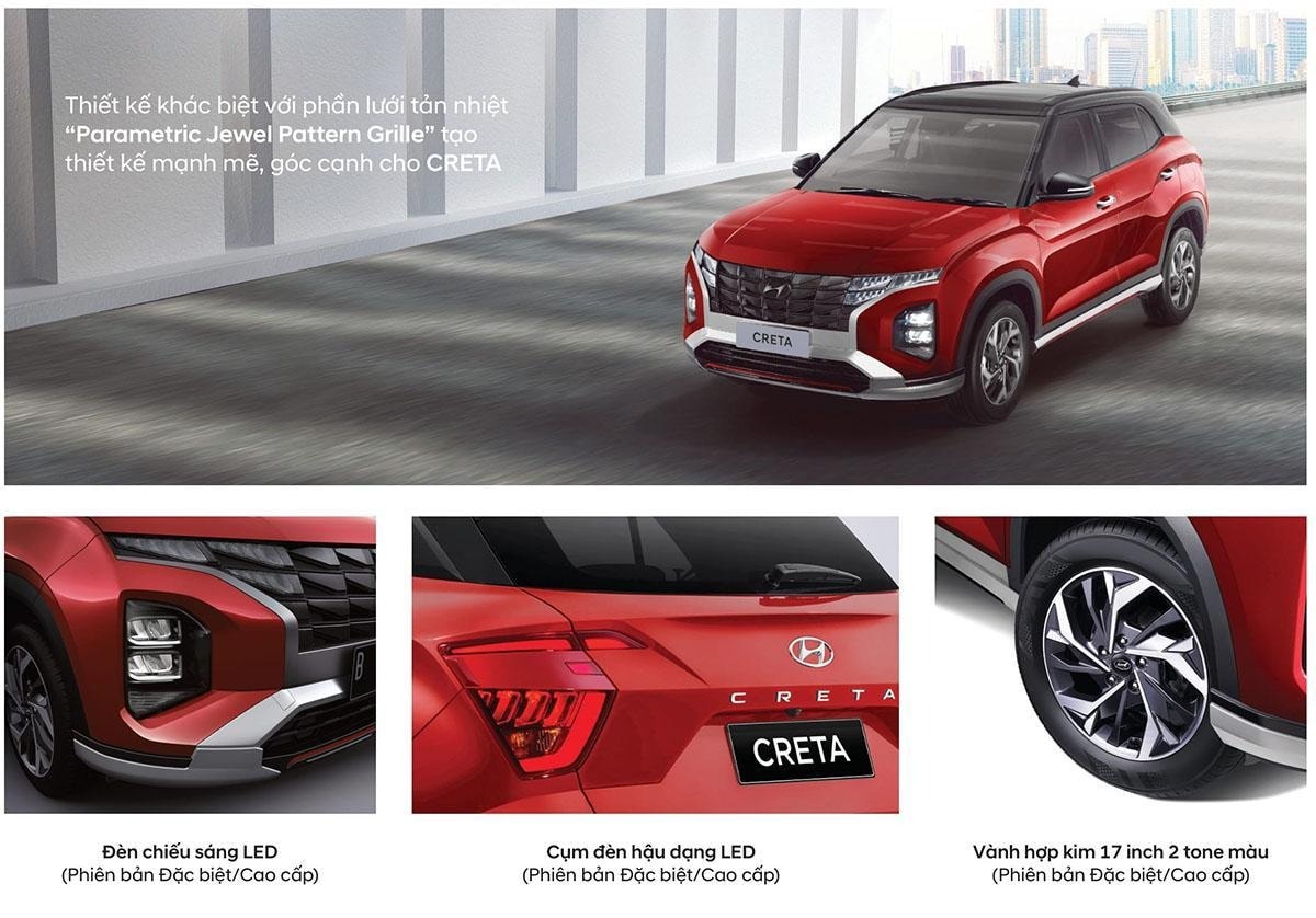 Thiết kế tổng thể Hyundai Creta tâm điểm cuộc chơi