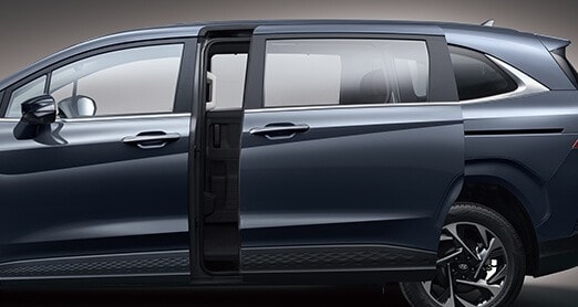 Cửa trượt điện thông minh 2 bên trên Hyundai Custin