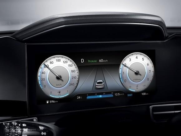 Màn hình thông tin Full LCD 10.25 inch Hyundai Elantra