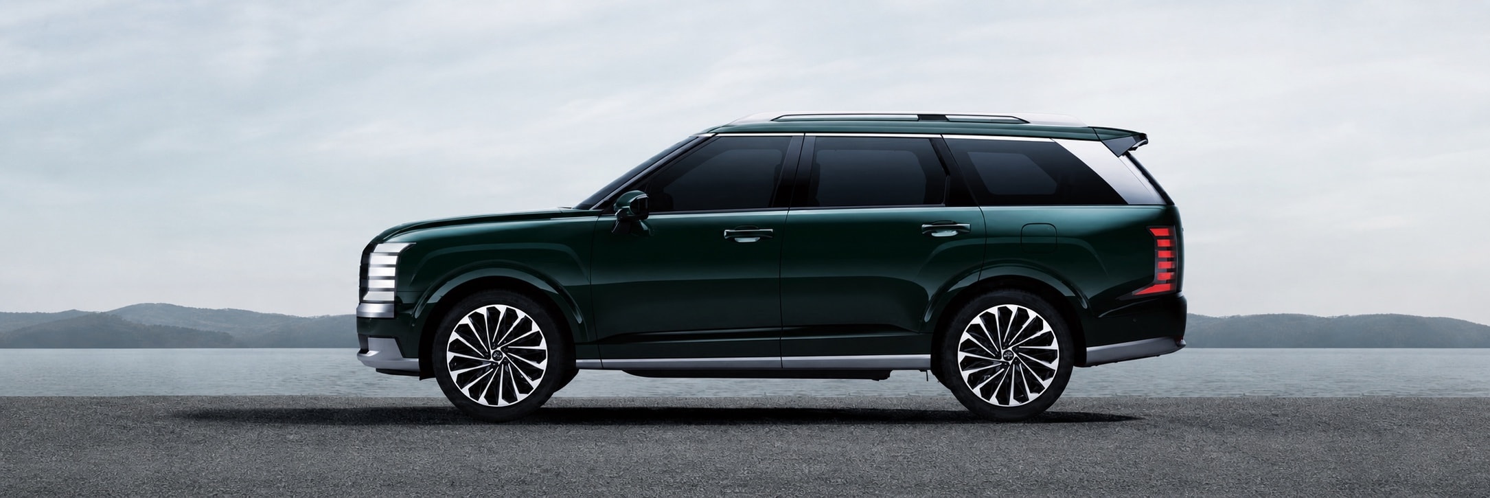 Hyundai All-new Palisade Hybrid 2026 nhìn ngang